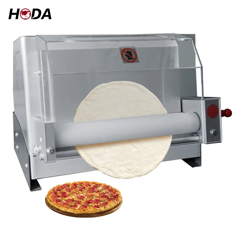Tafel Top Kleine Mini Deeg Roller Pizza Rolling Machine Worm Wiel Commerciële Gebruikt Automatische Deeg Roller In De Filippijnen