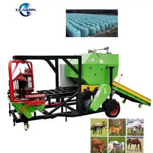 Thức ăn chăn nuôi Baler Máy Silage Bale wrapper máy mini Vòng Baler wrapper để bán