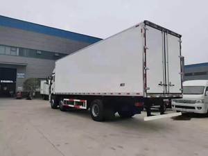 Camion frigorifique spécial <span class=keywords><strong>à</strong></span> trois essieux de 20 tonnes pour la logistique de la chaîne du froid, maintient la fraîcheur <span class=keywords><strong>à</strong></span> température constante. - Product Image 5