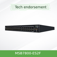 Commutateur réseau en promotion MSB7800-ES2F, commutateur de routage modulaire L3, passerelle réseau d'entreprise, de campus et de cœur, SDN MPLS pour réseaux à grande échelle