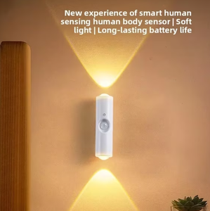 Rechargeable <b>LED</b> <b>Wall</b> Lamp with Up Down <b>Lighting</b> 3 Color Temperatures <b>Dimmable</b> Magnetic Mount for Hallway Stairs Bedroom - Product Image 4