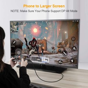 สายเคเบิล CableCreation 4K 60Hz USB C to DP 1.2 สาย <span class=keywords><strong>2K</strong></span> 165Hz USB Type C to DP รองรับ Thunderbolt 3/4 สำหรับจอภาพและโปรเจคเตอร์ - Product Image 4