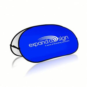 Letrero Publicitario Personalizado de Tela con Marco en A, Estilo Vintage, Varios Tamaños, con Logotipo, Marco de Acero Galvanizado, Estilo Deportivo, Poliéster - Product Image 1