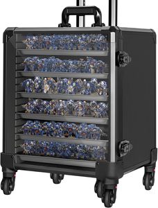 Valigetta Portatile per Stoccaggio e Trasporto con Telaio in Lega di Alluminio, Rivestimento EVA Resistente, Capacità 15L - Product Image 6