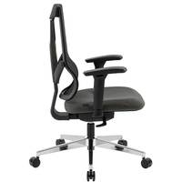 Chaise de bureau ergonomique de direction moderne et luxueuse en maille avec soutien lombaire