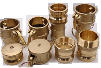 Raccord de tuyau en laiton, coupleur Camlock, raccord rapide Camlock en laiton poli, 1/2"-8", étanchéité parfaite, filetages NPT/BSP