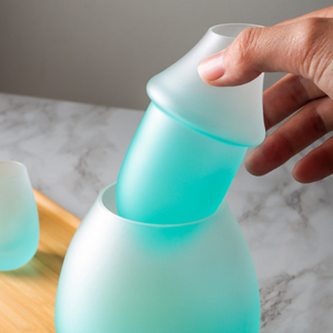 Vente chaude Réchauffeur Froid Saké Ensemble <span class=keywords><strong>Carafe</strong></span> Whisky Verre Décanteur pour Froid Saké Liqueur Drikold Glace Sèche <span class=keywords><strong>Cocktail</strong></span> Verrerie pour la Fête - Product Image 6