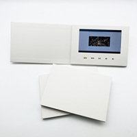 Offre Spéciale : Album Photo Numérique Interactif 7 Pouces à Couverture Rigide avec Écran LCD pour Vidéo, Brochure et Carte de Vœux