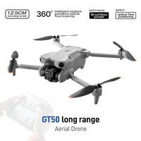 Drone GT50 avec télécommande à écran, drone professionnel 5G avec évitement d'obstacles, caméra HD, mini drones, drone longue portée