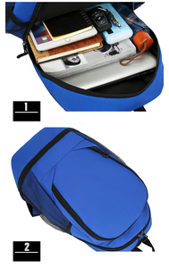 Sac à dos d'étudiant de haute qualité pour le sport (football, <span class=keywords><strong>basketball</strong></span>, baseball) et les voyages, avec compartiment pour chaussures de sport - Product Image 4