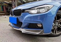 Pour BMW F30 F31 M Sport 2012-2018 V Style Auto pare-chocs avant becquet lèvre voiture carrosserie Kit fibre de carbone séparateur inférieur plaque de protection