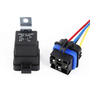 Relé Impermeable Universal 40A 12V 24V 48V 72V 96V Integrado 4P 5P para Vehículos Eléctricos de Baja Velocidad en Múltiples Escenarios Venta al por Mayor - Product Image 1
