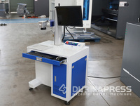 Nouvelle machine de marquage au laser à fibre 50W avec refroidissement par air pour le marquage de haute précision sur métal et plastique