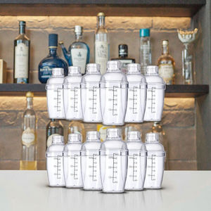 Coctelera <span class=keywords><strong>Boston</strong></span> de Dos Etapas Resistente a Caídas, Mezclador de Cócteles, Vasos de Resina, Vaso para Batir Té con Leche, Herramienta de Bar para Cocina Casera - Product Image 4