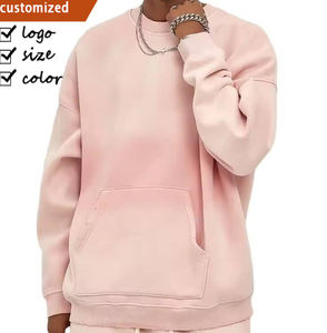 Sudaderas y Hoodies Extra Grandes para Hombre, Estilo Vintage Desgastado con Lavado Ácido, Cuello Redondo, Personalizadas, de Alta Calidad, 400 g/m² - Product Image 1