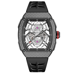 Vendeur chaud pour la marque suisse ROSDN G2709 SPIDER luxe diamant automatique montre en acier inoxydable 24mm largeur de bande résistant à l'eau <span class=keywords><strong>Miy</strong></span> - Product Image 2