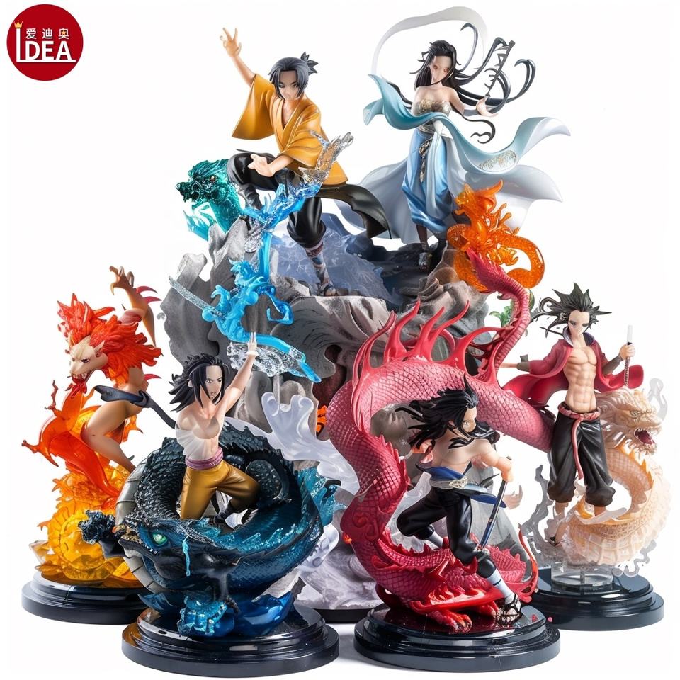 Customized Anime Figures Collection Desktop Decor PVC Model Statue Toy ...