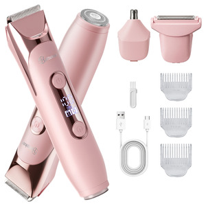 Hatteker Rasoir Électrique Femme 4-en-1 Épilateur Épilatoire pour Jambes et Bras, Rechargeable USB, Utilisation Humide et Sèche, Sans Fil - Product Image 2