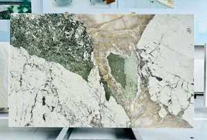 Lastre di Marmo <span class=keywords><strong>Verde</strong></span> Diamante Pandora, <span class=keywords><strong>Pietra</strong></span> <span class=keywords><strong>Verde</strong></span> di Lusso per Progetti d'Interni di Alta Gamma - Product Image 4