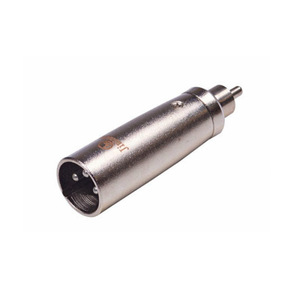 Jinsanhu T111 RCA Male To Xlr Male Audio <b>Adapter</b> Zinc Alloy <b>Plug</b> In Connector - Product Image 2