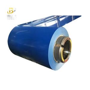 Dx52d + Z màu xanh prepainted thép mạ kẽm ppgi cuộn dây cắt/Hàn/Uốn ASTM tiêu chuẩn lợp ứng dụng-nhà cung cấp - Product Image 2