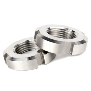 น็อตล็อค DIN 981 แบบ M160 ผลิตจากเหล็กกล้าไร้สนิม 304 สำหรับลูกปืนแบบมีร่อง - Product Image 3