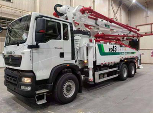 Pompe à béton XCMG XS43 43m avec composants moteur essentiels disponibles à la vente - Product Image 3
