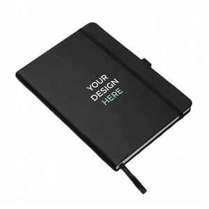 Hardbound <b>Notebooks</b> B5 A5 A6 Pu Laser Engraved Printing Logo Unique <b>Diary</b> Plan <b>Notebook</b> Promotion Giveaways - Product Image 1