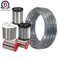 Fils en acier inoxydable 0,016 mm~5,5 mm AISI 201/202/301/304/304L/310//310S/410/420/430/904L/2205/2207 Fil à ressort en acier inoxydable