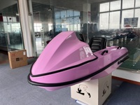 Jet ski électrique de loisir haute vitesse et tendance, propulsé par batterie au lithium, en matériau ABS, 1 place