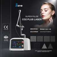 Machine à laser fractionné CO2 10600nm pour l'élimination de la pigmentation et la réduction des pores, appareil de beauté