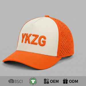 Gorra de Béisbol de Diseño Moderno con Corte Láser y Perforaciones, Bordado 3D de Lujo, Estilo Deportivo y a la Moda - Product Image 1