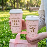 Gobelets en papier jetables de qualité alimentaire pour café, boissons énergisantes, eau minérale - Double paroi/Mur simple, Matière recyclée, Personnalisable