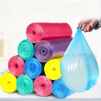 Sacs à ordures solides à prix coûtant usine 220 comptes dans une boîte sac à ordures en plastique imprimé personnalisé en rouleau