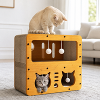 En gros, livraison directe : Lit-griffoir pour chat en carton ondulé, résistant aux griffures, sans poussière, toutes saisons