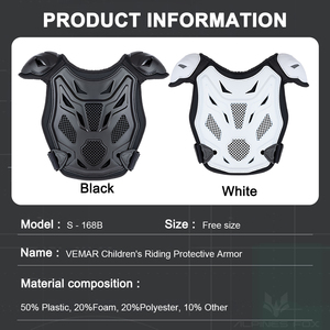 Vemar moto Racing Suit ATV Motocross equipaggiamento protettivo con protezione per il corpo giubbotto di armatura supporto per la guida della moto - Product Image 5