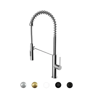 Single-Handle Bar-Prep Kitchen Sink Faucet with Pull Down Sprayer and Magnetic Docking Spray Head