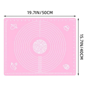 2024 Best Selling Product 40*60CM Silicone Kneading Dough <b>Mat</b> Kitchen Accessories Silicone <b>Rolling</b> Pin <b>Mats</b> - Product Image 2