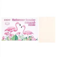 KELEE Tablettes Lessive Nettoyage Puissant pour Sous-vêtements et Lingettes Détachantes pour Vêtements de Bébé