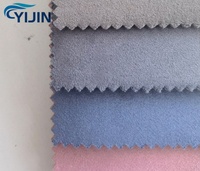 100% Polyester Mikrofaser Gewebtes Wildleder-Gewebe Schweres Atmungsaktives Stoßabsorbierendes Anpassbares Farbiges Material für Autositze