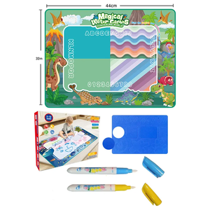 Mainan Edukasi Belajar Menulis dan Menggambar di Alas Air, Mainan Menggambar Anak, Kanvas Air Ajaib Dunia Dinosaurus yang Dapat Digunakan Kembali - Product Image 6