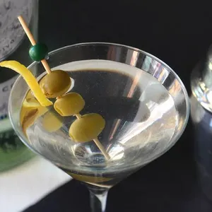 Bicchieri da Martini Riutilizzabili 300Cc in Plastica Trasparente per Cocktail - Product Image 4