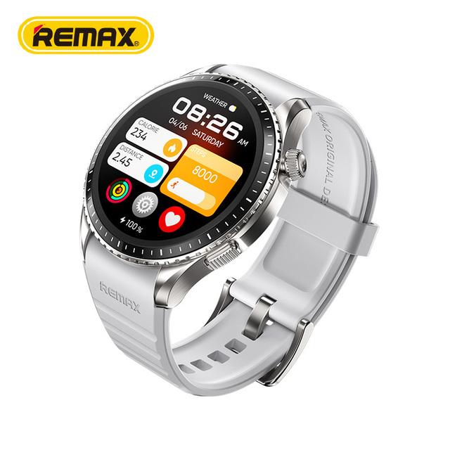 Remax WATCH 23 1.43" AMOLED Display 24/7 Health Monitoring 100+ Sports Modes 3ATM Waterproof & Bluetooth Calls Smart Watch