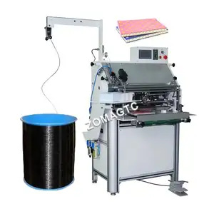 באיכות גבוהה אוטומטית פלדה ברזל יחיד לולאת תיל מכונת כריכת נייר ספר תיל לולאה מכונת קלסר