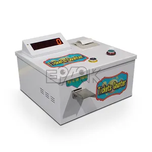 Shopping hall Ticket Counter white arcade games machines lottery ticket for sale