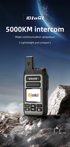 Zello 5000 km de mano bidireccional para Radio 5G intercomunicador civil inalámbrico para sitios de construcción al aire libre tarjeta enchufable Walkie-Talkie - Product Image 3