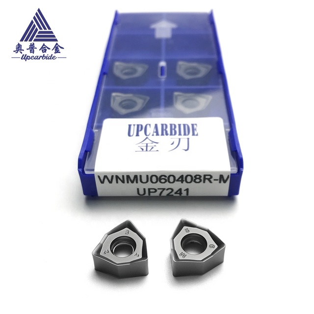 WNMU060408R-M Sintered Plates Cemented Tungsten Carbide CNC Inserts