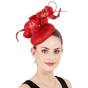 Serre-tête Fascinator Haut de Gamme en Tulle Quatre Couches, Accessoire Cheveux Plumes Vintage pour Mariée, Chapeau de Fête pour Femme - Product Image 5