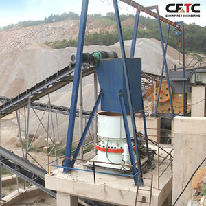 Trituradora de Cono Hidráulica de Cilindro Único de Alta Eficiencia y Gran Capacidad (300t/h) para Minería y Canteras de Piedra con Componente de Motor Central - Product Image 3
