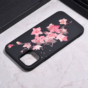 Para iPhone 12 Pro Max (6,7) TPU casos de la cubierta de color pintura <span class=keywords><strong>viejo</strong></span> patrón resistente a los arañazos suave TPU - Product Image 2